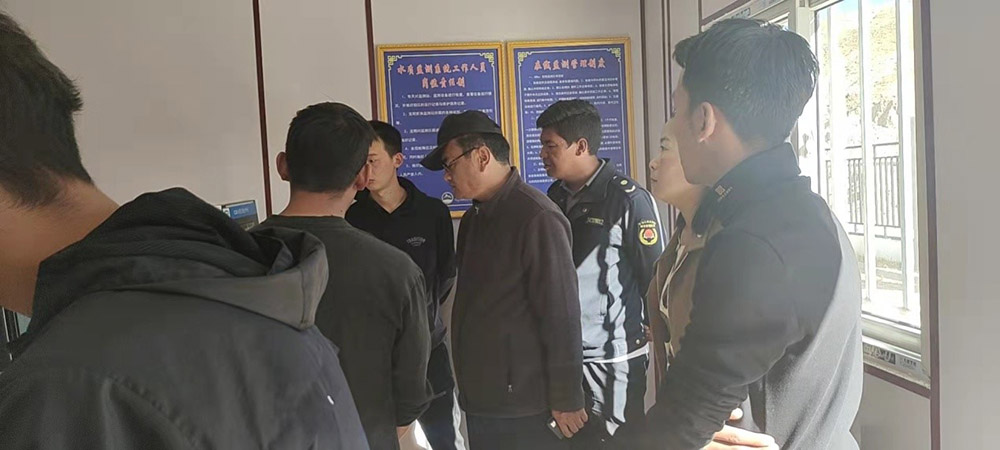 10月21日城管局、環(huán)保局及住建局局長蒞臨我廠謝通門污水處理廠檢查運行情況及了解整改階段。